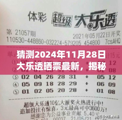 揭秘未来科技盛宴，大乐透晒票智能预测系统全新升级，体验科技魅力改变生活，预测2024年11月28日大乐透晒票最新动态